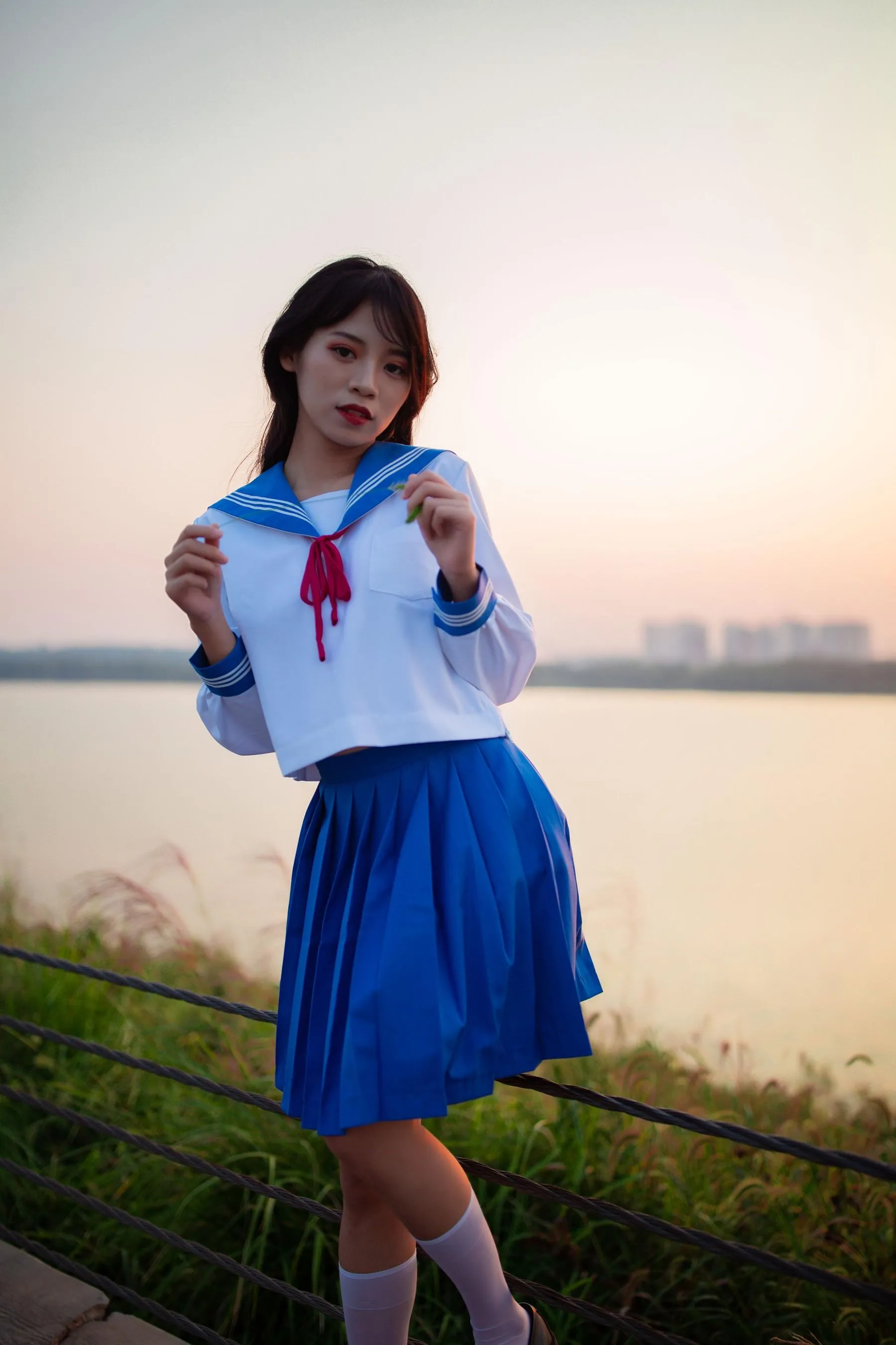 [YITUYU艺图语]2022.02.02 JK少女 一只橙子 [48P]插图